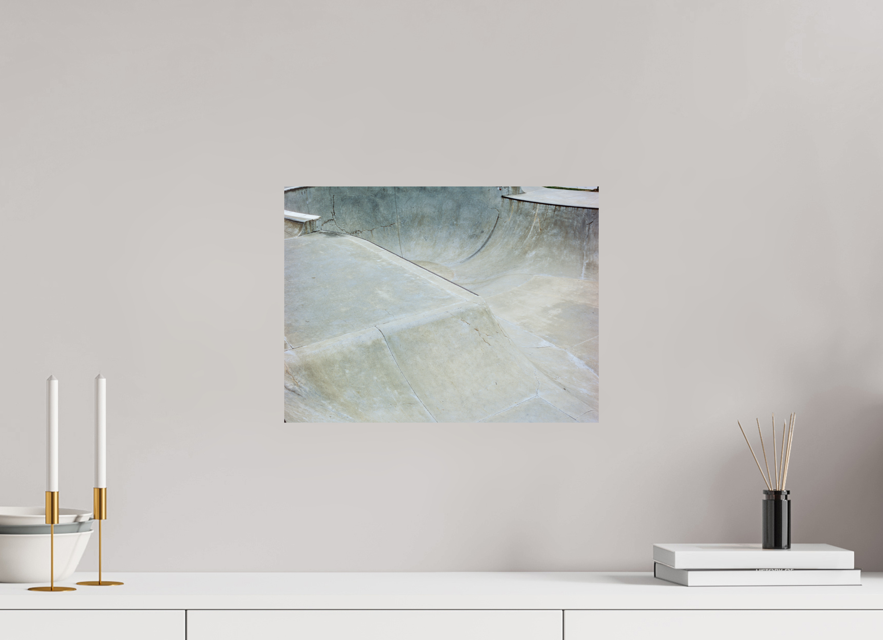 16 x 12″, Photo Print On Fuji Crystal DP II Local Skate Park No. 1