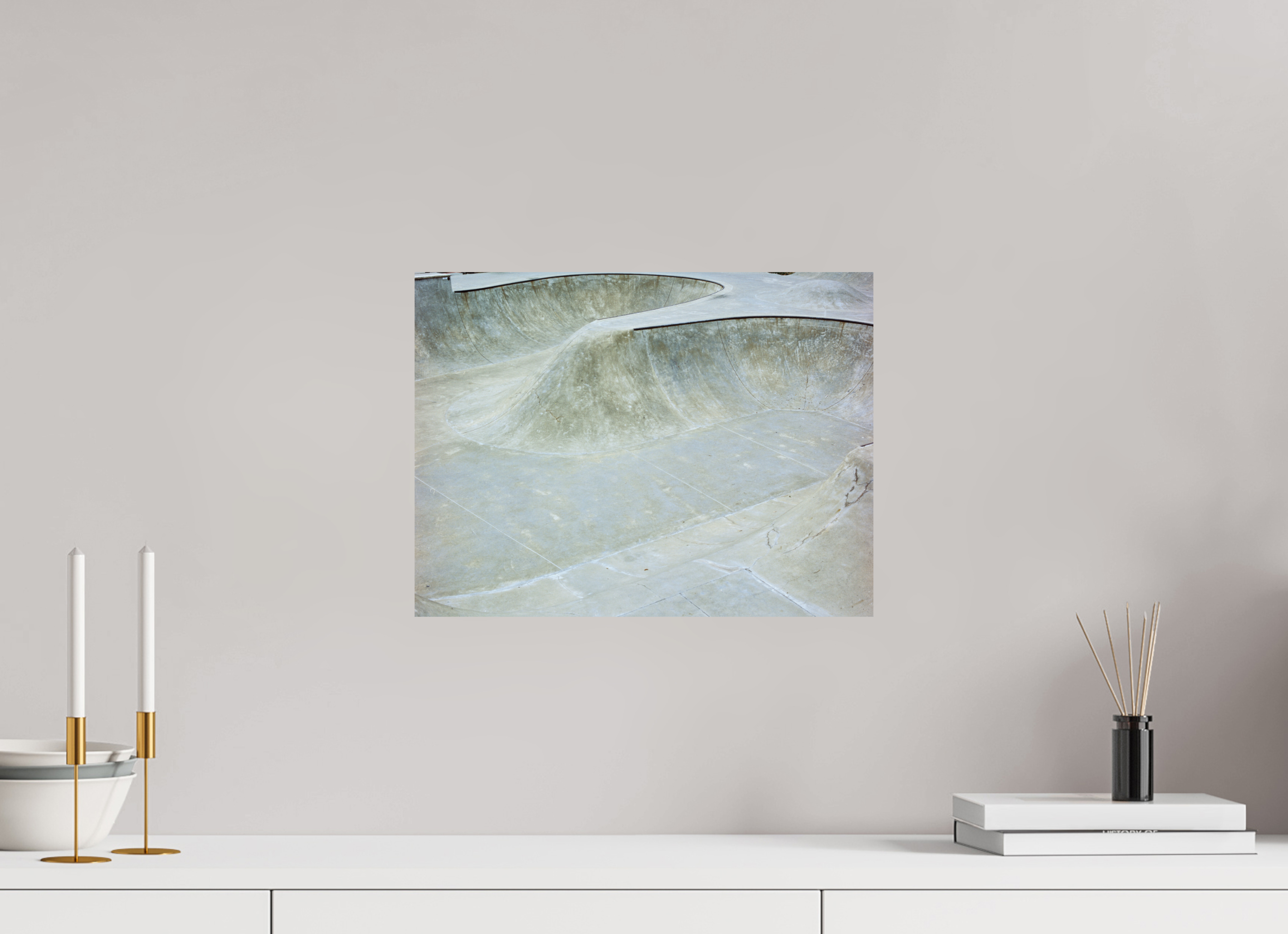 16 x 12″, Photo Print On Fuji Crystal DP II Local Skate Park No. 2