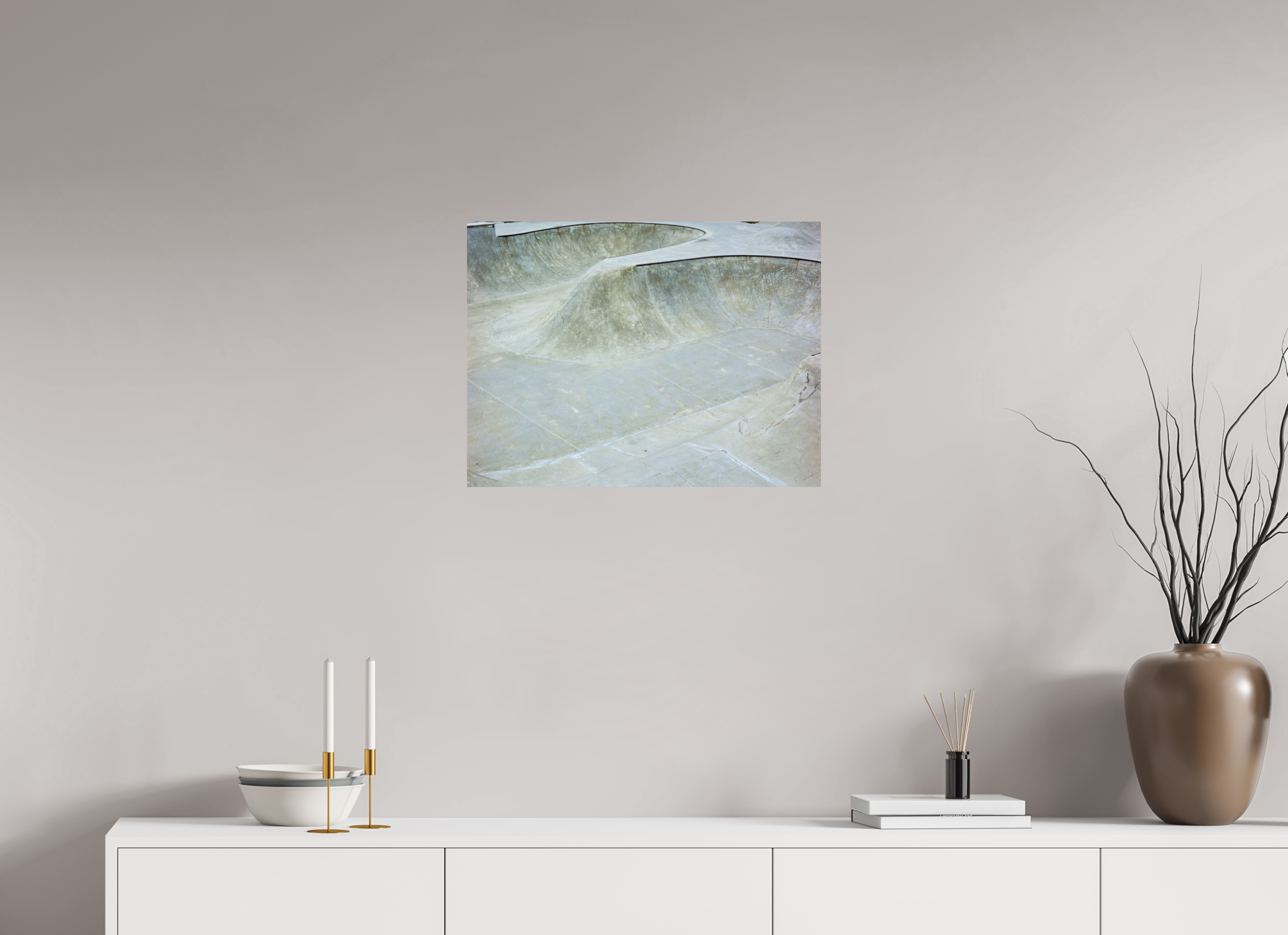 24 x 18″, Photo Print On Fuji Crystal DP II Local Skate Park No. 2