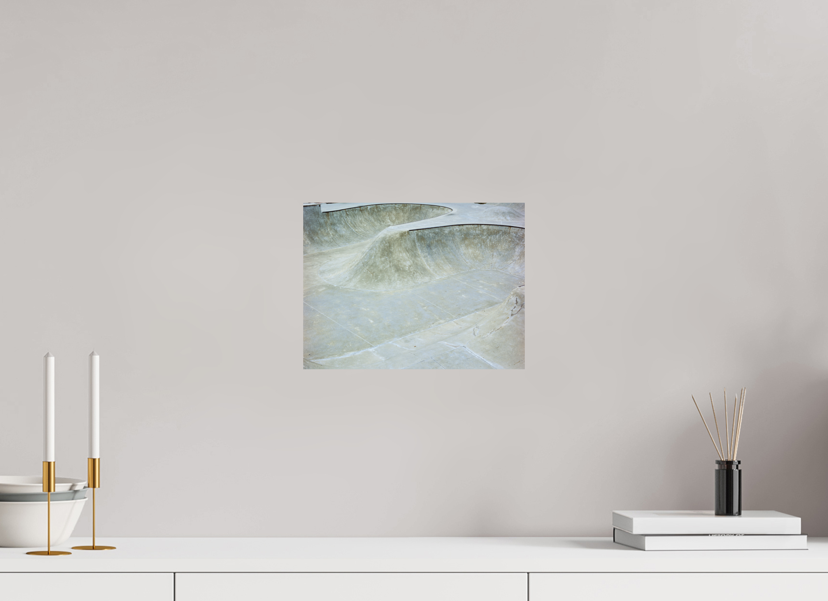 12 x 9″, Photo Print On Fuji Crystal DP II Local Skate Park No. 2