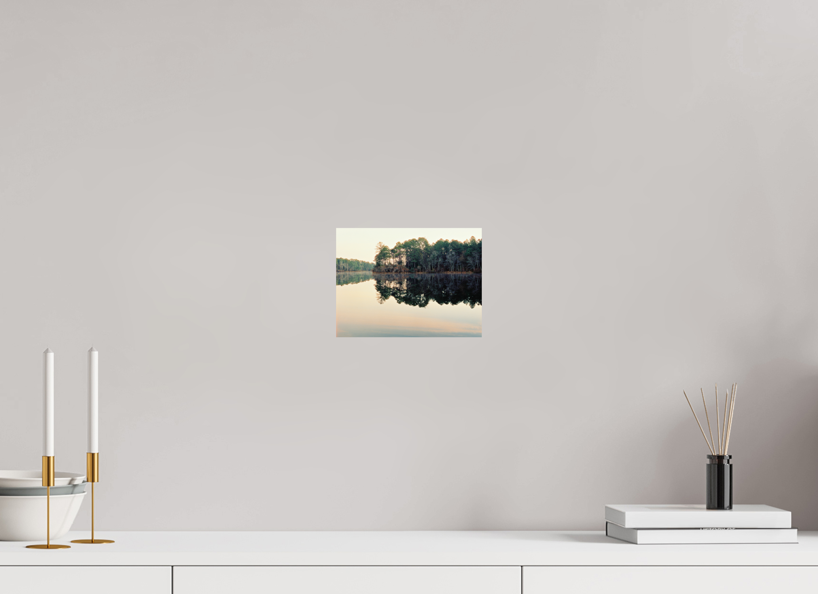 8 x 6″, Photo Print On Fuji Crystal DP II A Quiet Lake