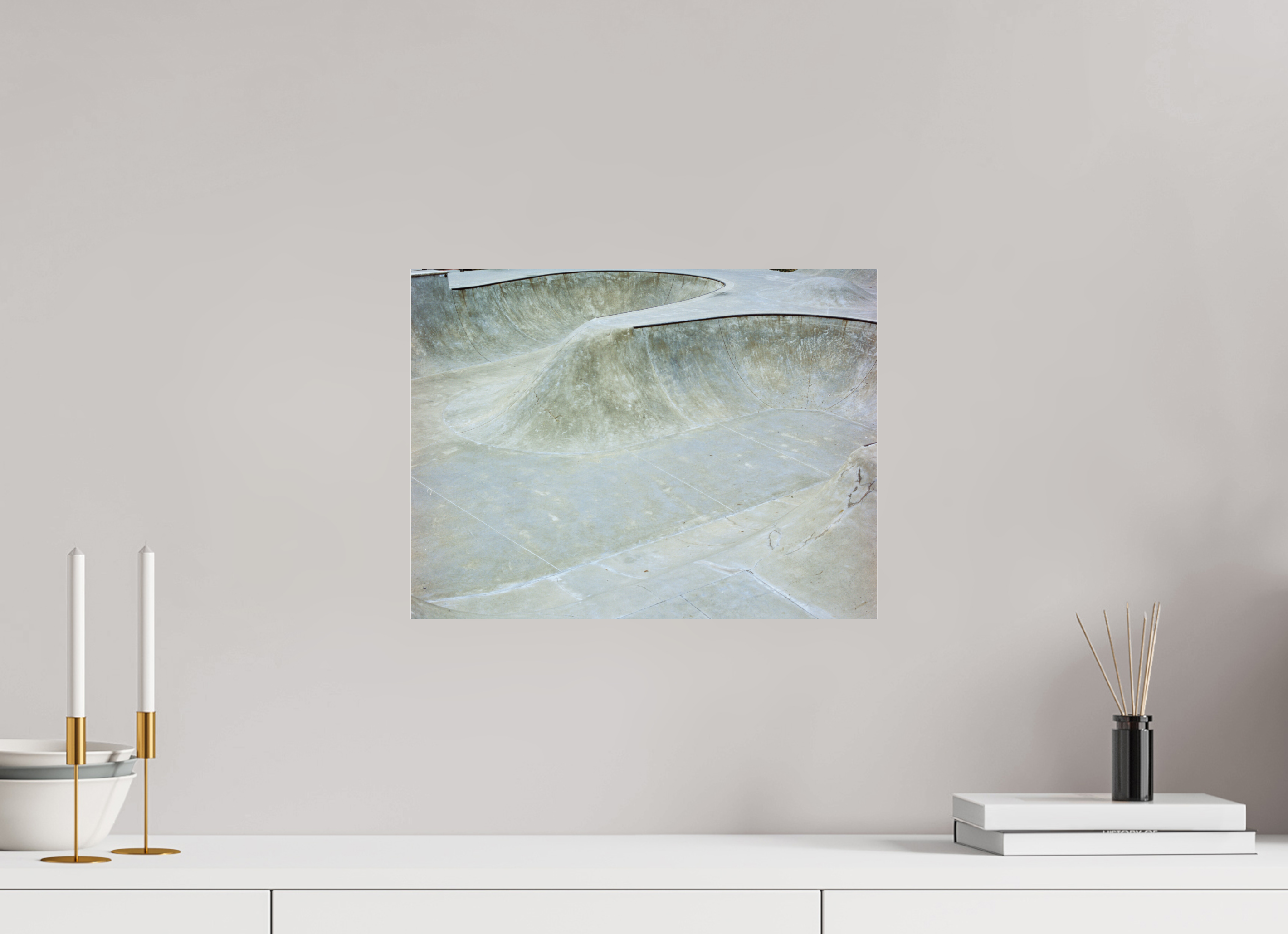 16 x 12″, Photo Print Under Acrylic Glass Local Skate Park No. 2